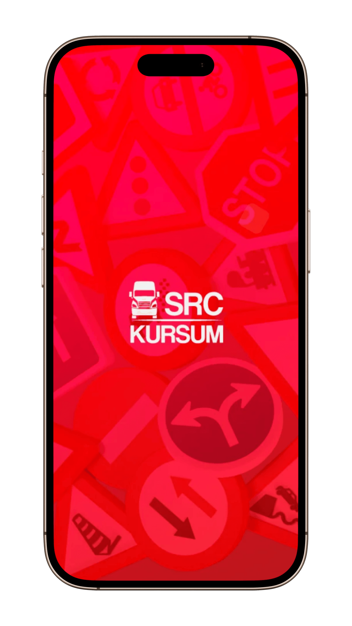 Src Kursum açılış (splash) ekranı